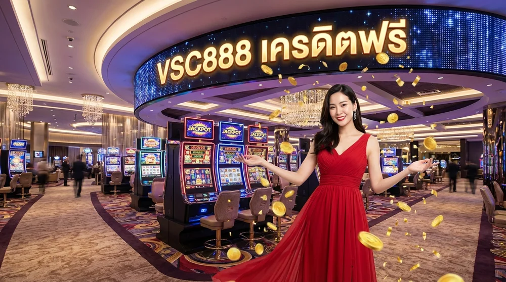 แบนเนอร์หลัก VSC888 สล็อตเว็บตรง คาสิโนออนไลน์ครบวงจร เครดิตฟรี